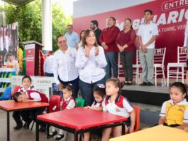Rocío Nahle reivindica la escuela pública
