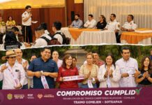 Movimiento ciudapriano: colgándose hasta de los socorristas para la foto / Pablo Jair Ortega