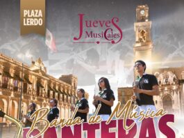 La Banda de Música Panteras del COBAEV inaugura los Jueves Musicales de julio