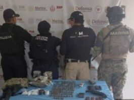 En fin de semana SSP detuvo a 36 personas y aseguró más de 220 dosis de presunta droga