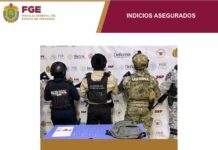 Catean comandancia de la Policía Municipal de Tamiahua; encuentran indicios de marihuana