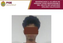 Condenan a 45 años de prisión a homicida por crimen en Chocamán