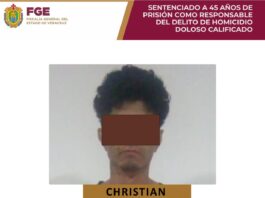 Condenan a 45 años de prisión a homicida por crimen en Chocamán