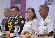 Reconoce Rocío Nahle a la Guardia Nacional por siete años de servicio a Veracruz