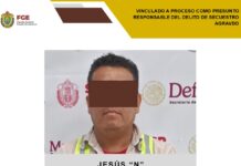 Vinculan a proceso a presunto secuestrador; permanecerá en prisión preventiva