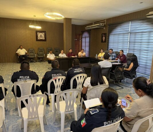 Supervisa Tantoyuca avances en Carrera Policial para fortalecer la seguridad municipal