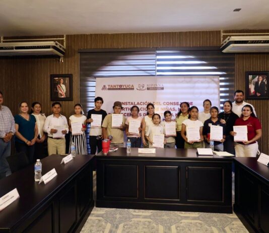 Instalan Consejo de Participación de Niñas, Niños y Adolescentes en Tantoyuca