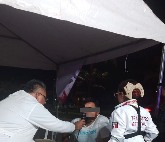 Destaca alcalde resultados de los operativos de alcoholímetro en Coatzacoalcos