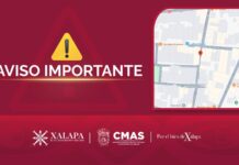 Anuncia CMAS cierre de circulación por reparación de tubería colapsada en Xalapa