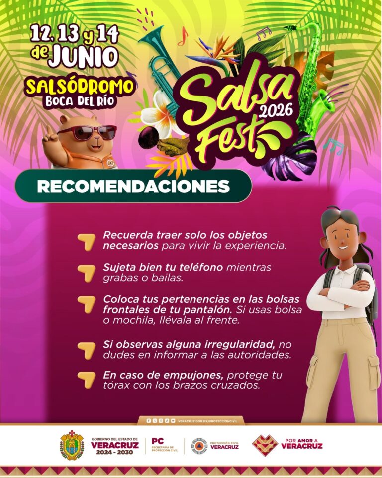 Vive un Salsa Fest seguro y responsable