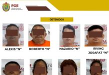 Cumplimenta FGE Veracruz 8 órdenes de aprehensión contra presuntos responsables de desaparición cometida por particulares en Boca del Río