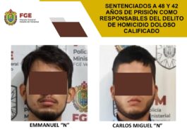 Sentenciados a 48 y 42 años de prisión por homicidio doloso calificado en Zentla