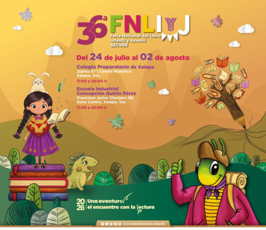 FNLIyJ, la gran fiesta literaria para niñas, niños y jóvenes, del 24 de julio al 02 de agosto