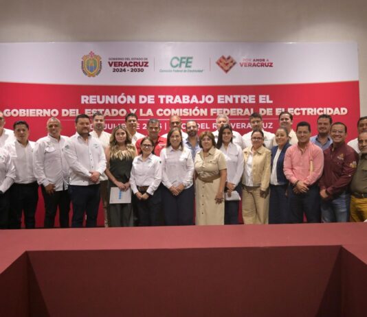 Veracruz y CFE trazan estrategias hacia una mayor cobertura y mejor servicio eléctrico