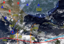 Lluvias este lunes en Veracruz: Conagua