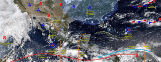 Lluvias este lunes en Veracruz: Conagua