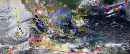 Probabilidad de lluvias este domingo en Veracruz: Conagua