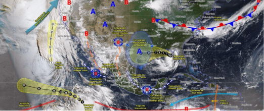 Posibilidad de lluvias intensas en zonas montañosas de Veracruz: Conagua