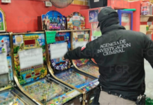 FGR asegura 15 minicasinos en el Puerto
