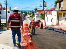 “Estamos rescatando la ciudad”: supervisa Pedro Miguel Rosaldo obras de rehabilitación en la colonia Vistalmar
