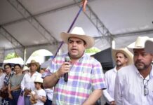 Roberto San Román refrenda respaldo al sector ganadero durante el 11.º Tianguis Ganadero de Tantoyuca