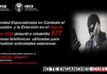 Inhabilitan 577 líneas telefónicas en junio empleadas por extorsionadores en Veracruz