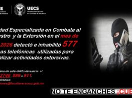 Inhabilitan 577 líneas telefónicas en junio empleadas por extorsionadores en Veracruz