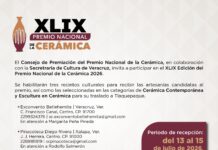 SECVER habilita tres sedes para recibir obras participantes del Premio Nacional de Cerámica