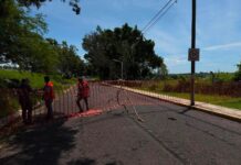 Cierran acceso en el CEIS de El Lencero por hundimiento; hay riesgo de derrumbe