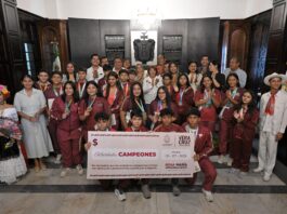 Reitera Rosa María su compromiso con el deporte al reconocer a medallistas veracruzanos