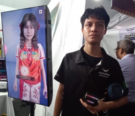 Crean estudiantes del Conalep Papantla guía turística con IA inspirada en la mejor alumna del mundo