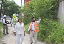 Consolida Rosa María programa de obras para transformar colonias con rezagos históricos