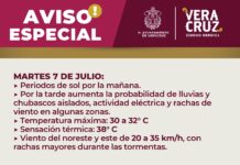 Fortalece Ayuntamiento de Veracruz acciones preventivas por altas temperaturas y lluvias