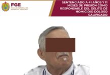 Justicia en Veracruz: 41 años y 11 meses de prisión a responsable de homicidio doloso calificado