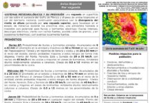 PC emite Aviso Especial por lluvias prolongadas en el estado