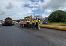 Incorpora SICT tecnología innovadora con el uso de polvo de llanta en pavimento carretero