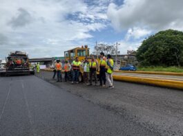 Incorpora SICT tecnología innovadora con el uso de polvo de llanta en pavimento carretero