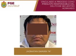Presunto secuestrador capturado en Tamaulipas es vinculado a proceso por crimen en Moloacán, Veracruz