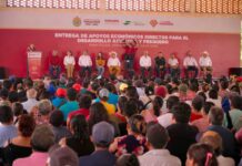 Gobernadora regresa a Minatitlán; pescadores reciben apoyo estatal adicional a Bienpesca