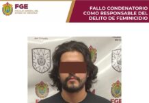 FGE logra fallo condenatorio contra Marlon “N” por el delito de feminicidio