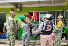 Activa Gobierno del Estado ayuda humanitaria y labores de limpieza por lluvias