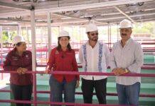 Rocío Nahle entrega planta potabilizadora para 48 mil habitantes de Pueblo Viejo y Tampico Alto