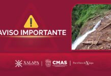 Deslizamiento de tierra daña línea de conducción de agua, habrá algunas colonias sin servicio; la CMAS iniciará reparación