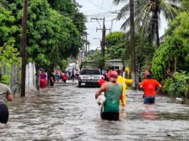 Reportan daños a la infraestructura de Puente Nacional y Paso de Ovejas, tras las recientes lluvias