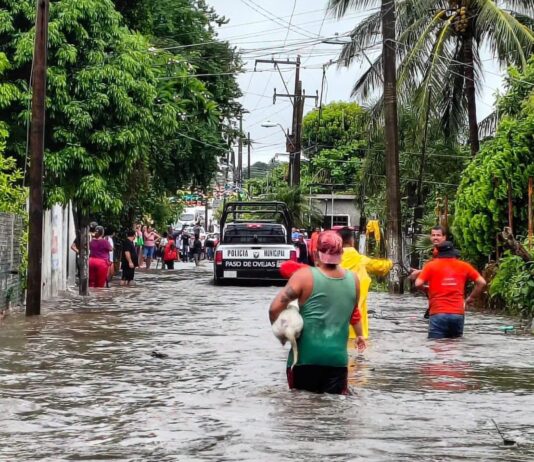 Reportan daños a la infraestructura de Puente Nacional y Paso de Ovejas, tras las recientes lluvias