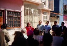 Trabaja Ayuntamiento para que la gente viva mejor; entrega Daniela Griego obra número 17 de la Administración