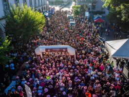 En el marco de la Ruta Recreativa, más de 3 mil personas participaron en el Social Running; único en su tipo en el país