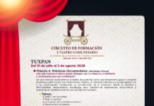 Llega el Circuito de Formación en Teatro Comunitario y Proyectos Comunitarios a Tuxpan