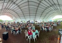 Respalda Roberto San Román al sector agropecuario durante el 11.º Tianguis Ganadero en Tantoyuca