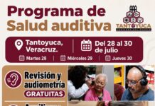 Anuncian Programa de Salud Auditiva con estudios gratuitos y auxiliares a bajo costo en Tantoyuca